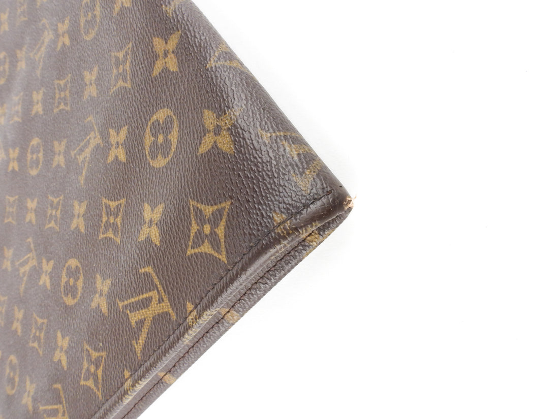 Louis Vuitton, Bags, Authentic Louis Vuitton Monogram Porte Envelope  Documents Case M581 Lv 3418f