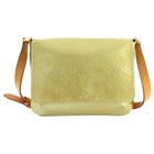 Louis Vuitton Vintage 1999 Thompson Street Yellow Monogram Vernis Shoulder Bag