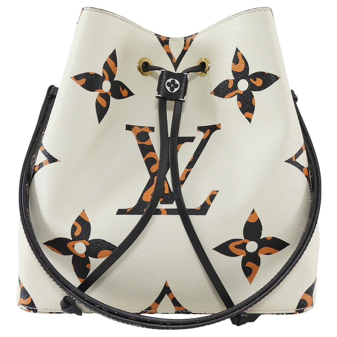 Louis Vuitton Animal Print Monogram Jungle Drawstring Neo Noe MM Bag