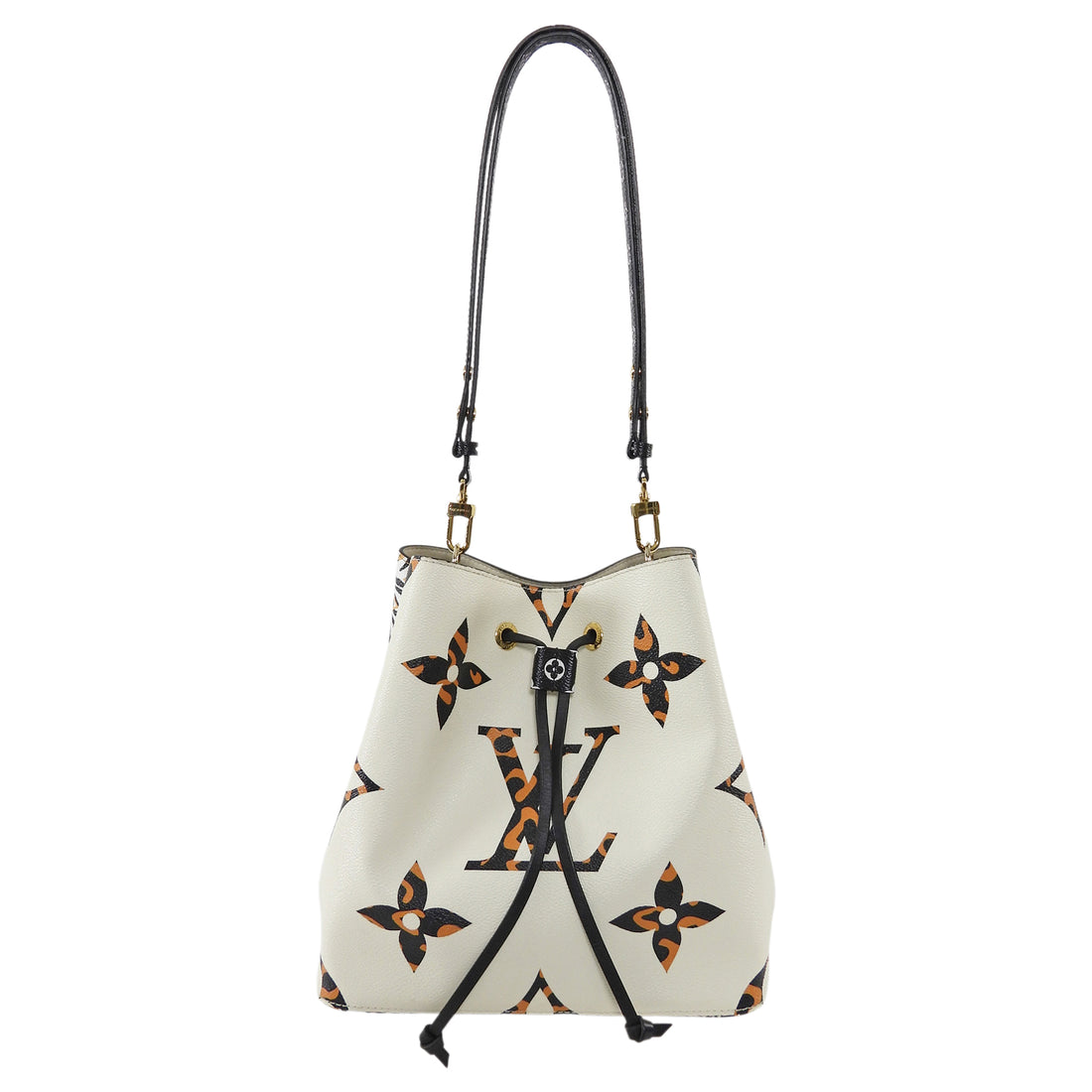 Louis Vuitton Animal Print Monogram Jungle Drawstring Neo Noe MM Bag
