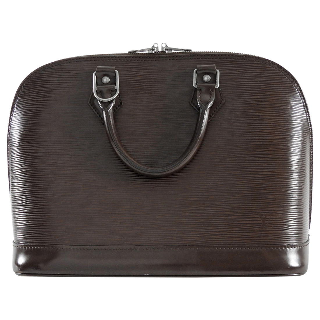 Louis Vuitton Vintage 2002 Brown Epi Leather Alma PM Bag