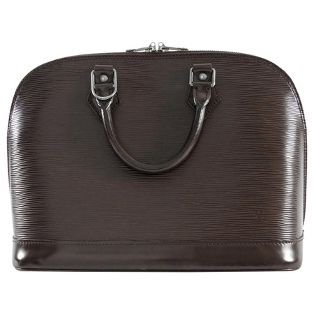 Louis Vuitton Vintage 2002 Brown Epi Leather Alma PM Bag