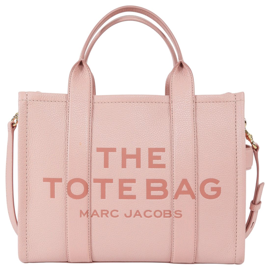 Marc Jacobs Rose The Leather Medium Tote Bag