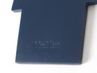 Max Mara Navy Blue Leather Coat Bag Charm Keyring