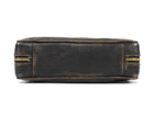 Miu Miu Brown Distressed Nappa Leather Beau Bag
