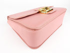 Miu Miu Pink Madras Leather Two-Way Satchel Bag