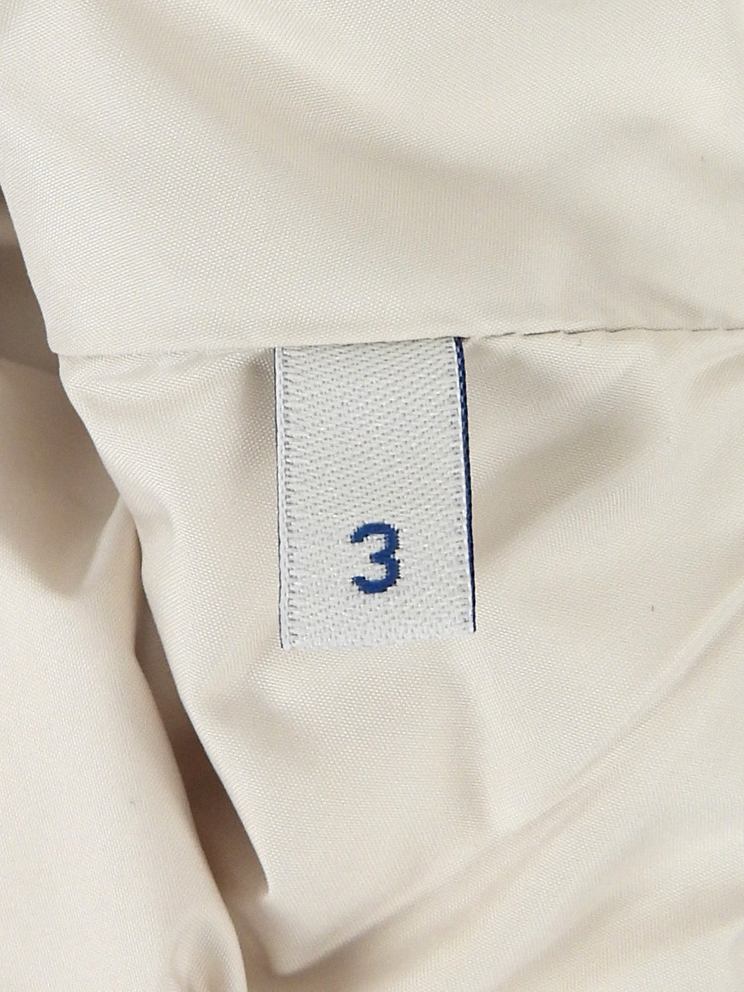 Moncler Maur Ivory Beige Tweed Trim Puffer Short Zip Jacket - 3 / M (6/8)