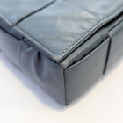 Bottega Veneta Grey Leather Woven Cassette Bag