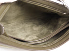 Phoebe Philo Dark Olive Green Small Gig Suede Shoulder Bag