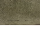 Phoebe Philo Dark Olive Green Small Gig Suede Shoulder Bag
