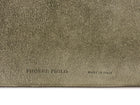 Phoebe Philo Dark Olive Green Small Gig Suede Shoulder Bag