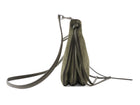 Phoebe Philo Dark Olive Green Small Gig Suede Shoulder Bag