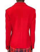 Gucci 2024 Red Wool Tailored Jacket - 42 / US 6