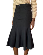 Junya Watanabe Black Wool Mermaid Skirt - XS / S