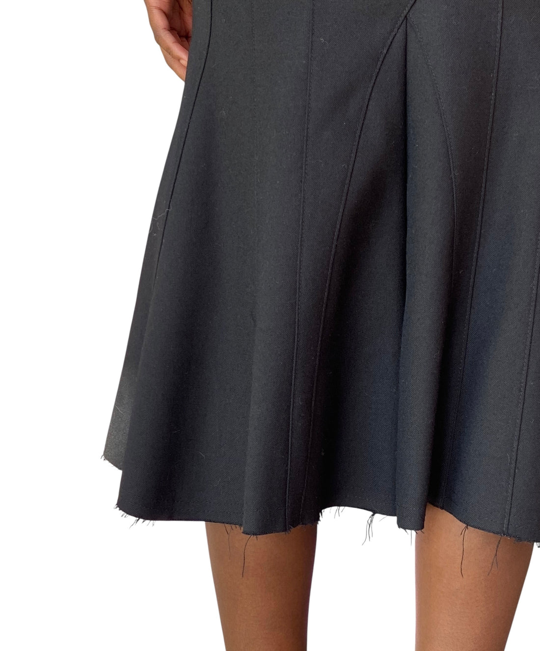 Junya Watanabe Black Wool Mermaid Skirt - XS / S