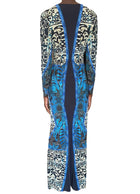 princess polly baby blue dress S/S 2006 Roberto Cavalli Midi Dress – villa amour vintage main image 0