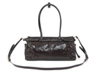 Prada Brown Medium Leather Bonnie Shoulder Bag Medium