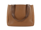 Prada Tan Brown Vitello Daino Leather Tote