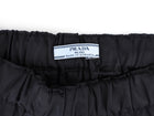Prada Black Nylon Logo Patch Running Shorts - 40