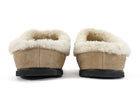 Prada Suede and Shearling Lace Up Mules - 36.5 / 37