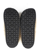 Prada Suede and Shearling Lace Up Mules - 36.5 / 37