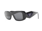 Prada Black Acetate Symbole Sunglasses SPR 17W