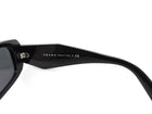 Prada Black Acetate Symbole Sunglasses SPR 17W