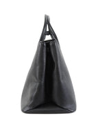 Prada Black Saffiano Leather Twin Turnlock Double Bag