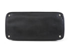 Prada Black Saffiano Leather Twin Turnlock Double Bag