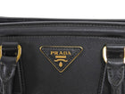 Prada Black Saffiano Leather Top Handle Tote Bag