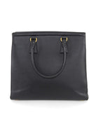 Prada Black Saffiano Leather Top Handle Tote Bag