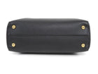 Prada Black Saffiano Leather Top Handle Tote Bag