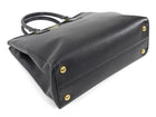 Prada Black Saffiano Leather Top Handle Tote Bag