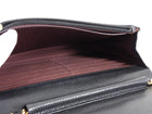 Chanel Black Caviar Leather CC Classic Wallet on Chain GHW
