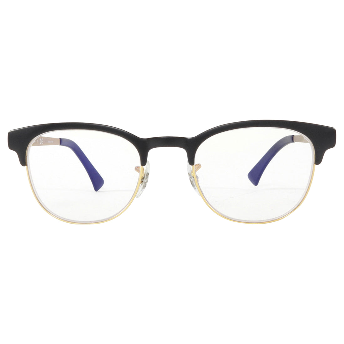 Ray Ban Black Gold Prescription Eyeglass Frames RB6317