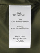 Ronny Kobo Army Green Nylon Elastic Waist Norell Bomber Jacket - S
