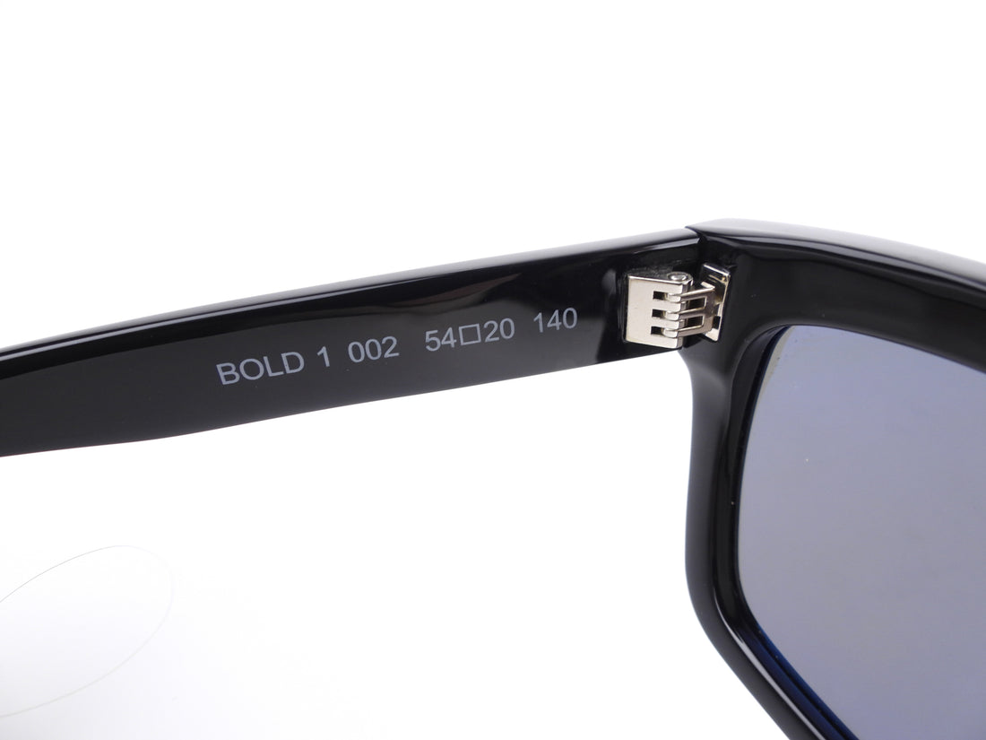 Saint Laurent Black Acetate Bold 1 Sunglasses