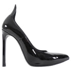 Saint Laurent Black Patent Leather 115mm High Heel Pumps - 36.5