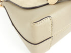 See by Chloe Khaki Grey Mixed Leather Mini Joan Two Way Shoulder Bag