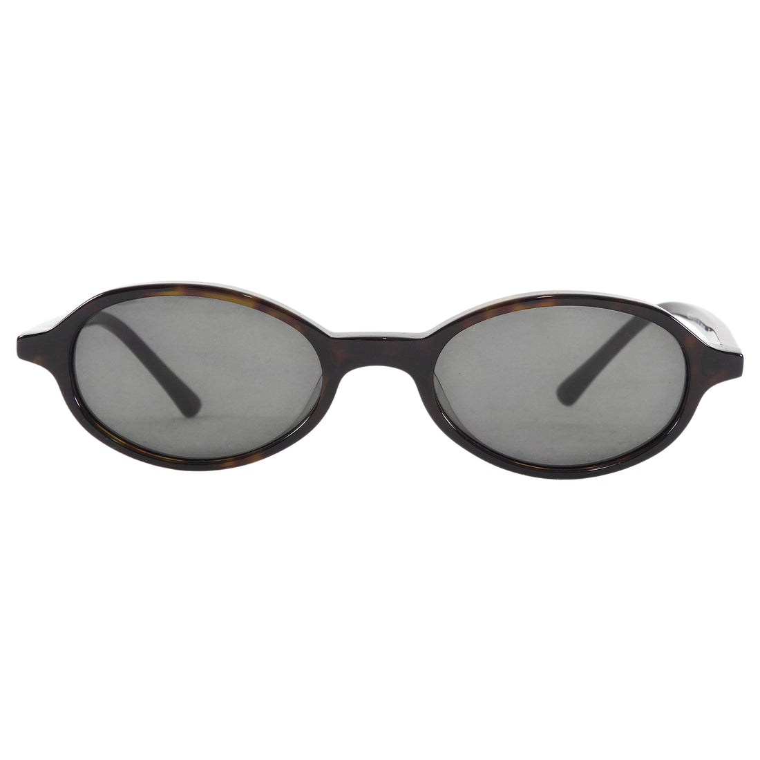 Shevoke Brown Rowa Dark Tortoise Oval Sunglasses