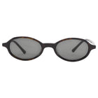 Shevoke Brown Rowa Dark Tortoise Oval Sunglasses