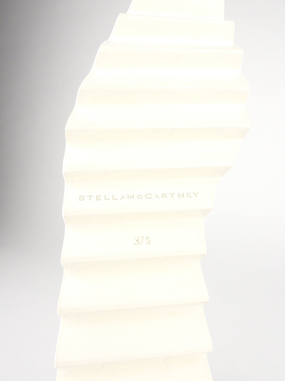Stella McCartney Autumn '22 Black Vegan Elyse Star Studs Platform Lace Up Shoes - 37.5