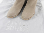 Stuart Weitzman Stone Beige Suede Rocker Chic Over Knee Boots - 8.5