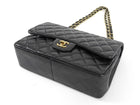Chanel Black Chanel Classic Lambskin Jumbo Double Flap Bag GHW
