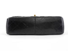 Chanel Black Chanel Classic Lambskin Jumbo Double Flap Bag GHW