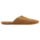 The Row Franco Tan Suede Mule Slipper Shoes - 37