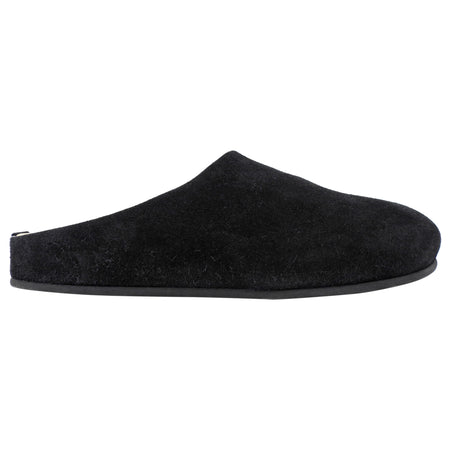 The Row Hugo Suede Mules Black - 37