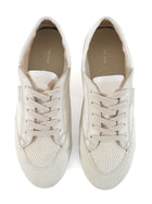 The Row Ivory Bonnie Mesh canvas and Nubuck Sneaker - 37
