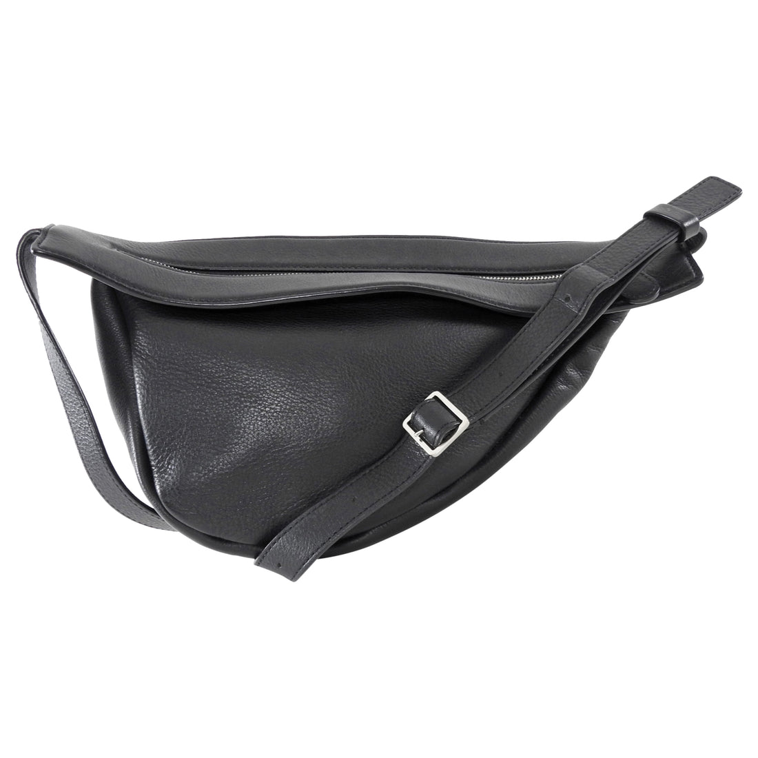 The Row Black Small Slouchy Banana Bag Small