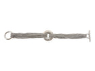 Tiffany & Co. Silver Sterling Silver Multi Strand Toggle Bracelet - 6.5